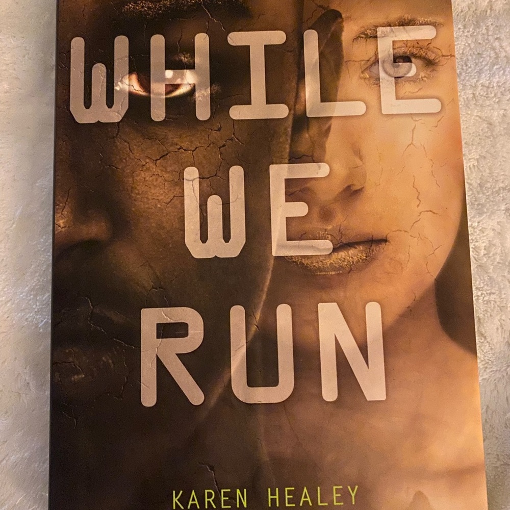 While we run by Karen Healy hardback book